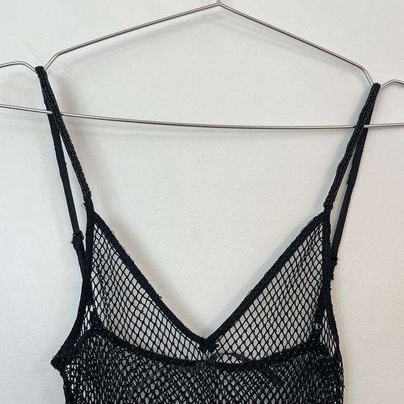Anthropologie Sexy Fishnet Beaded Dress Size Small & Medium Available - Picture 10 of 10